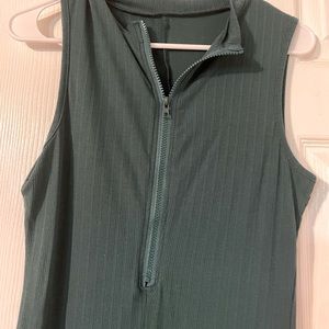 Green romper (used)